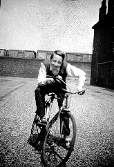 Me
                              on a bike  David Boardman