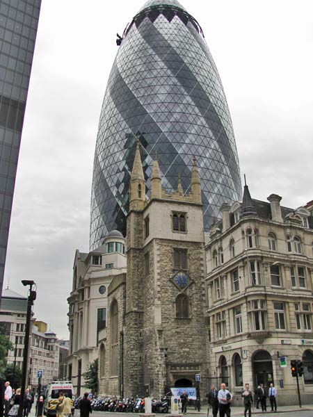 30 St Mary Axe, the Swiss Re Building