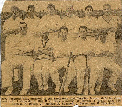 Longsight CC  Roy Thurnham