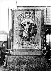 Northmoor Banner © Edith Arnold