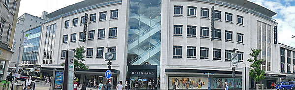 Debenhams building convert into Broadmead station part 1 : r/bristol