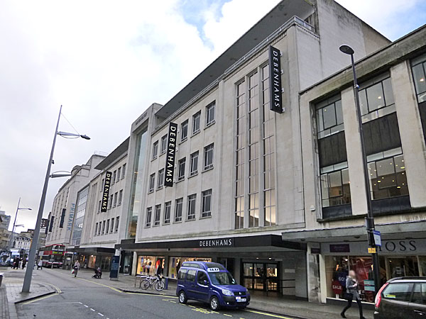 Debenhams building convert into Broadmead station part 1 : r/bristol