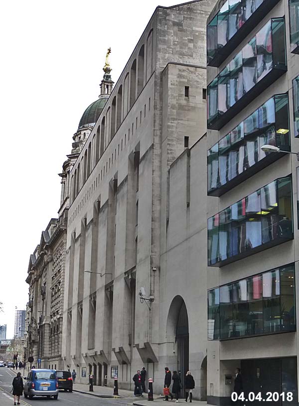 Old Bailey Extension, London