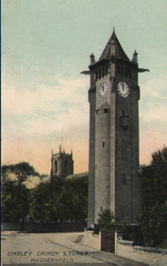 The Lindley Clock Tower, Lindley,
                          Huddersfield