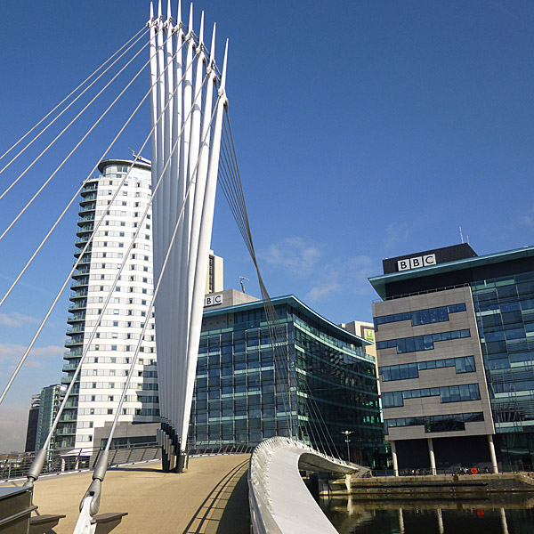 The Media City Footbridge