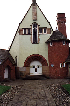 The front of the First Church of Christ Scientist