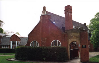 The west side of the First Church of Christ Scientist