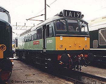 D7523 locomotive