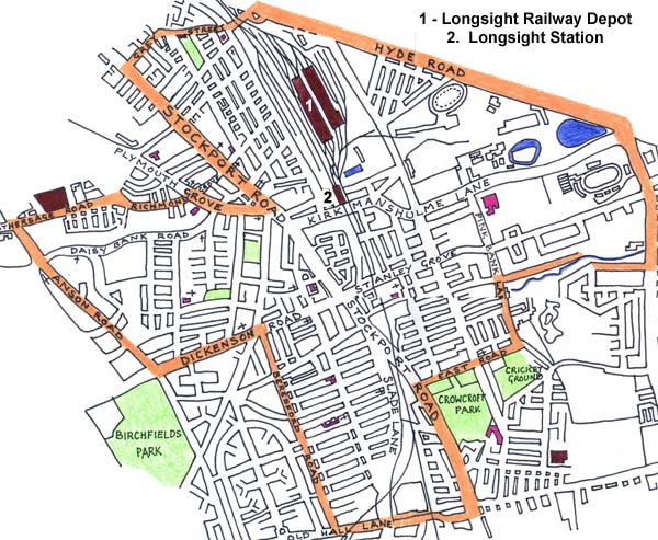 Longsight
                  District Map