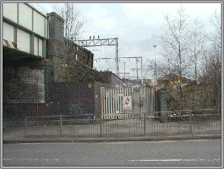 The location of the
                  former Longsight Station